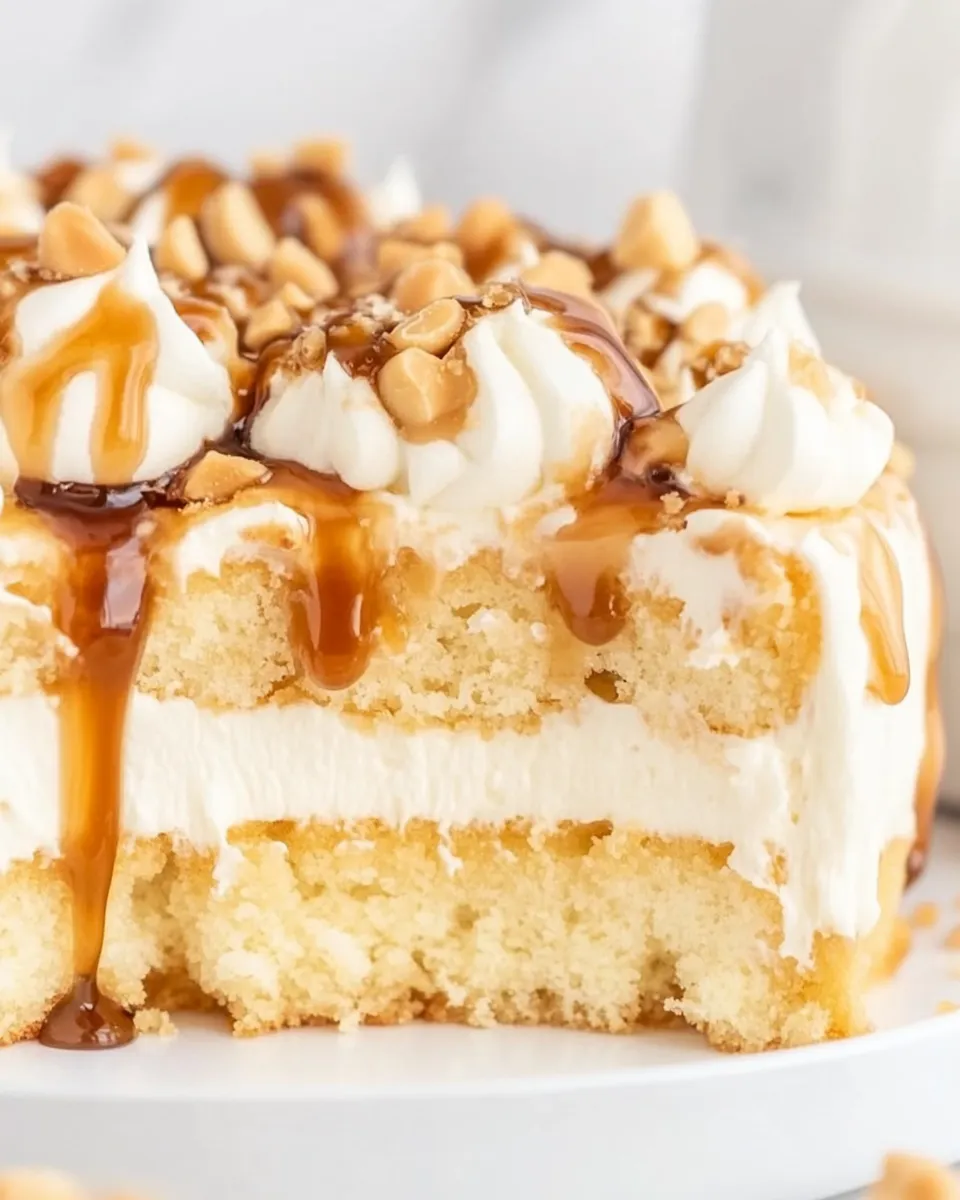 Easy Banoffee Poke Cake recipe photo