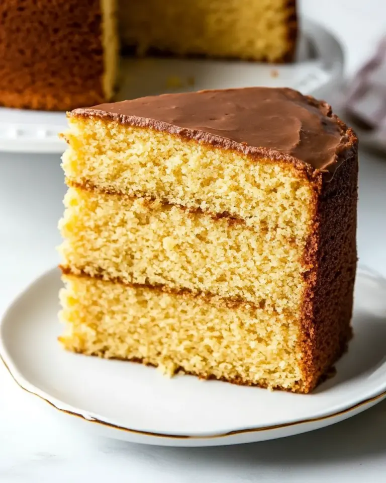 Homemade Basic Yellow Cake Recipe (Cakes and Cupcakes) photo