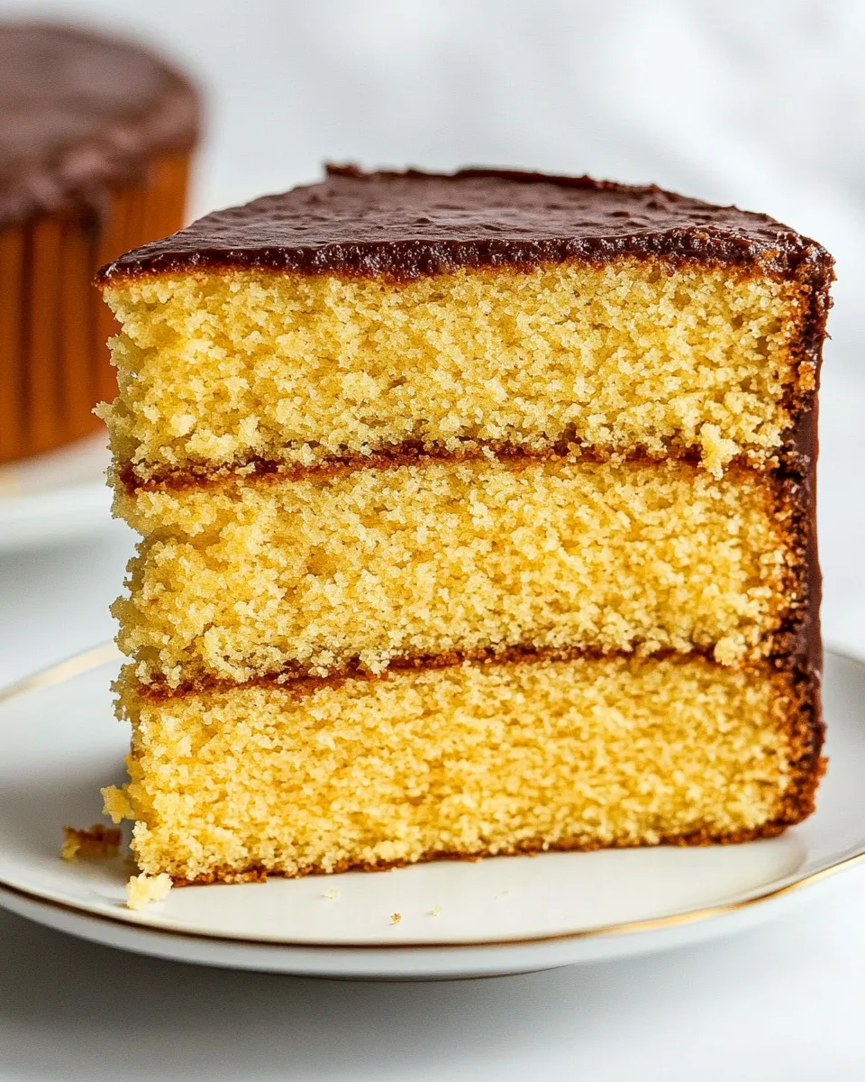 Classic Basic Yellow Cake Recipe (Cakes and Cupcakes) image
