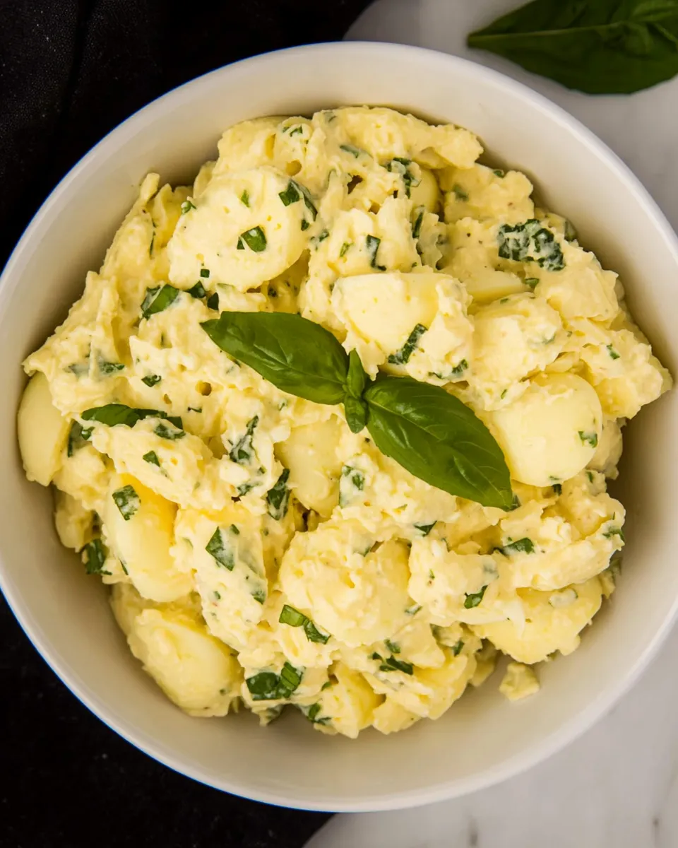 Classic Basil Egg Salad image