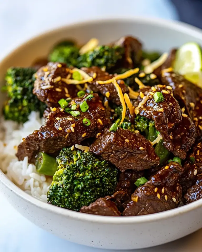 Homemade Beef and Broccoli with Coconut Lime Rice photo
