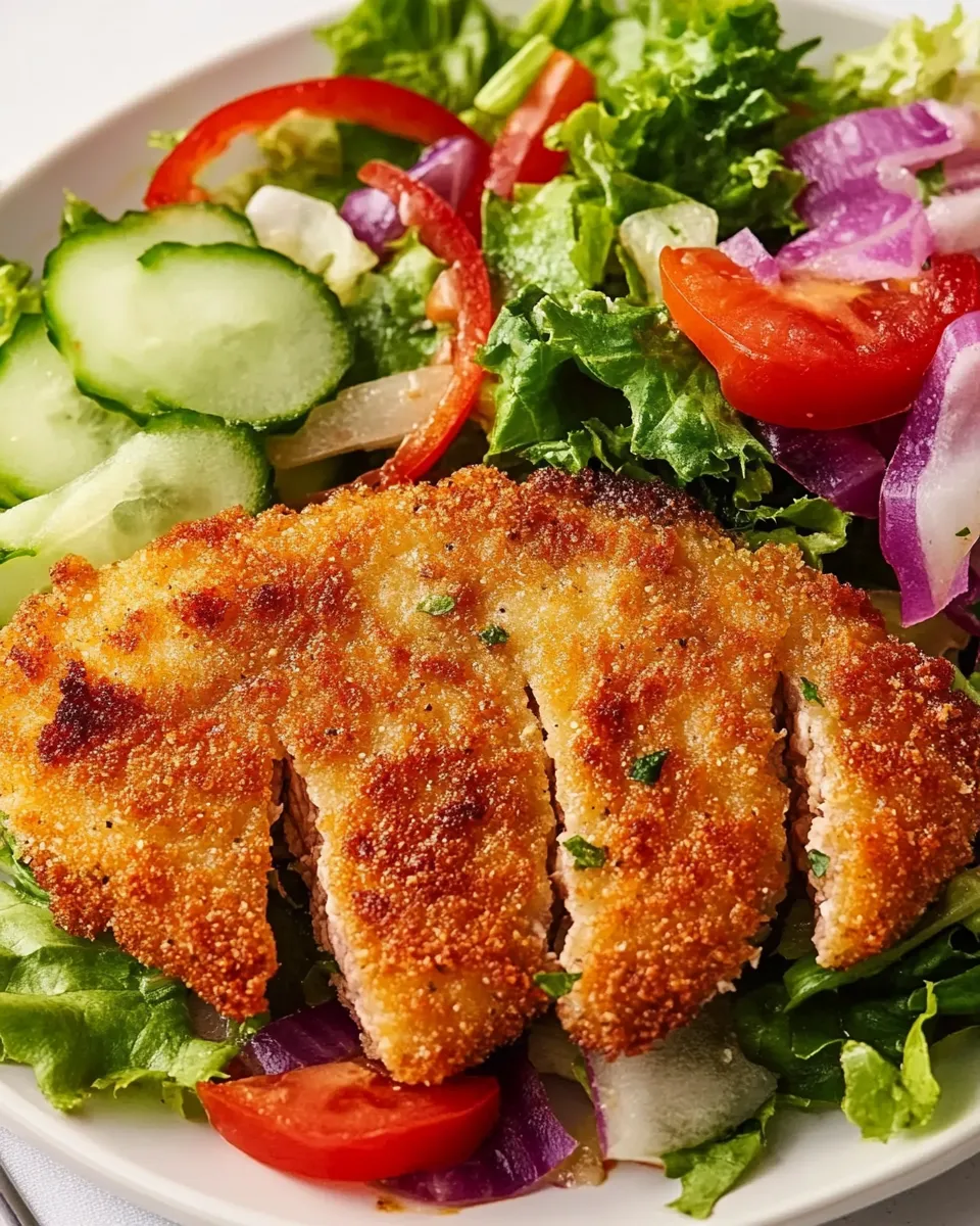 Delicious Best Beef Milanesa shot