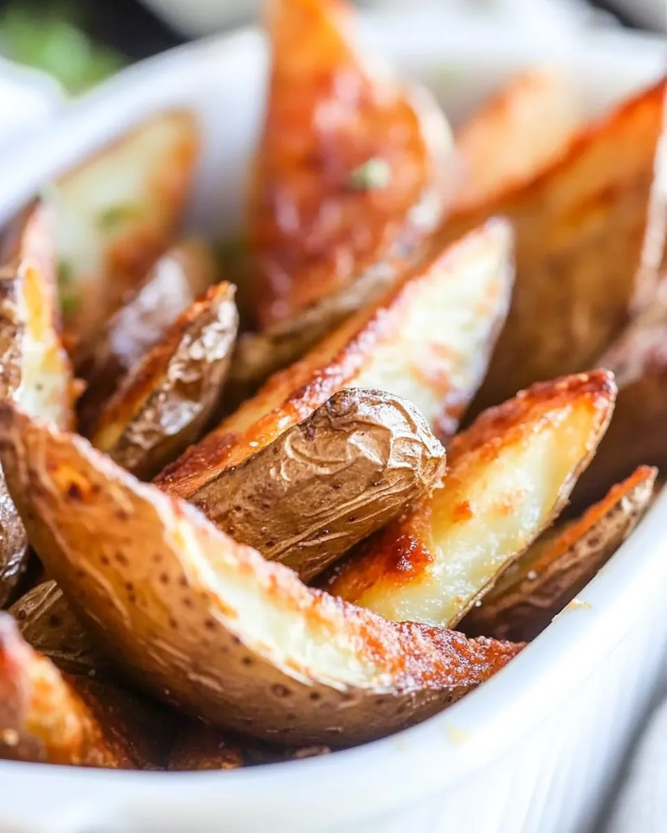Homemade Best Oven Baked Potato Wedges photo