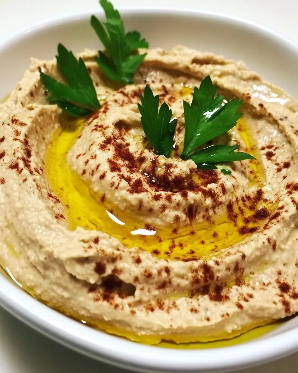 Classic Black-Eyed Pea Hummus image