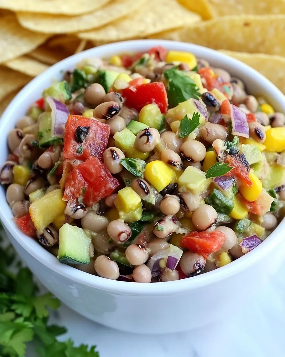 Homemade Black-eyed Pea Dip photo