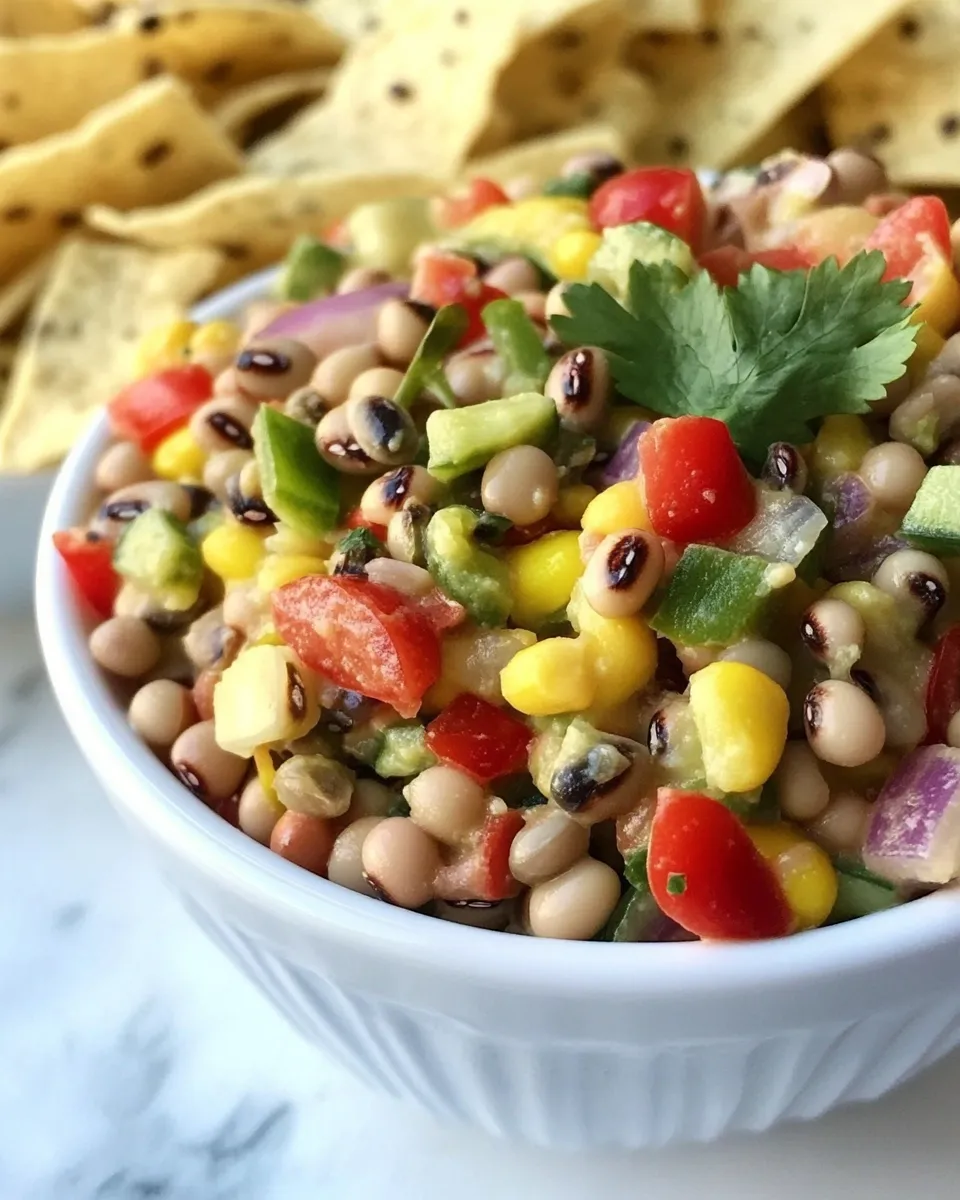 Classic Black-eyed Pea Dip image