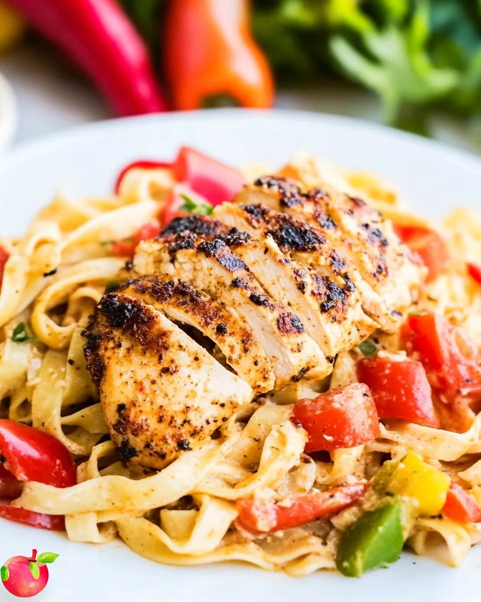 Easy Blackened Chicken Fettuccine recipe photo