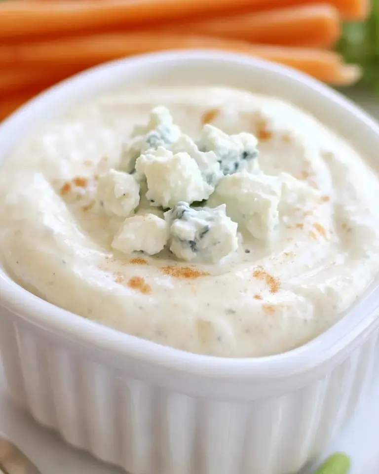 Homemade Blender Blue Cheese Dressing Recipe photo
