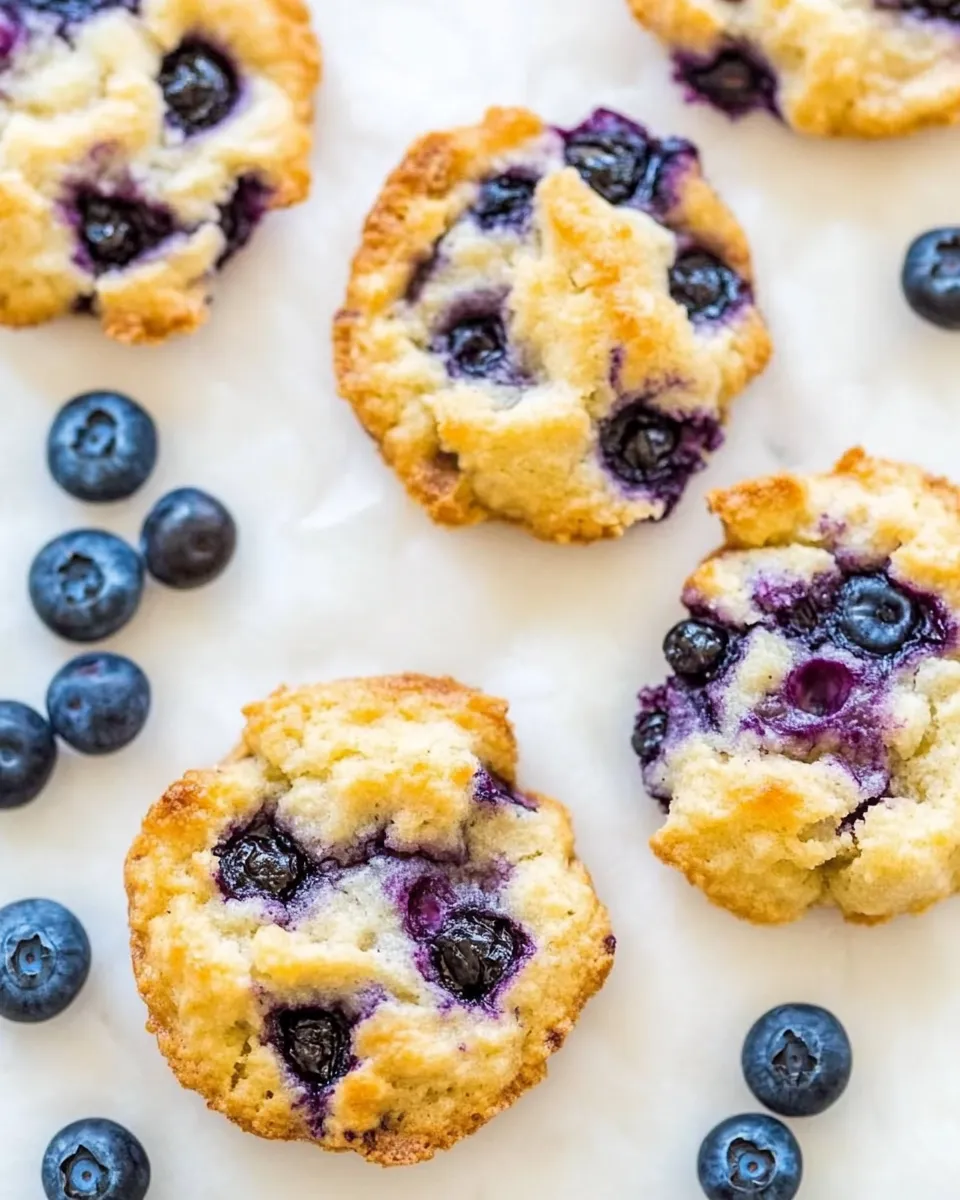 Homemade Blueberry Muffin Tops photo