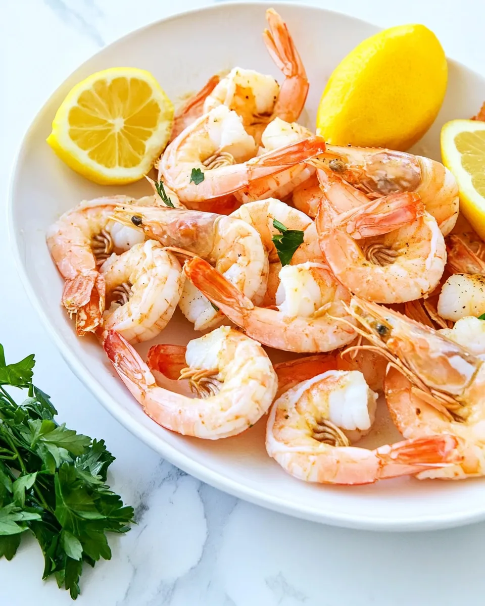 Homemade Boiled Shrimp Recipe photo