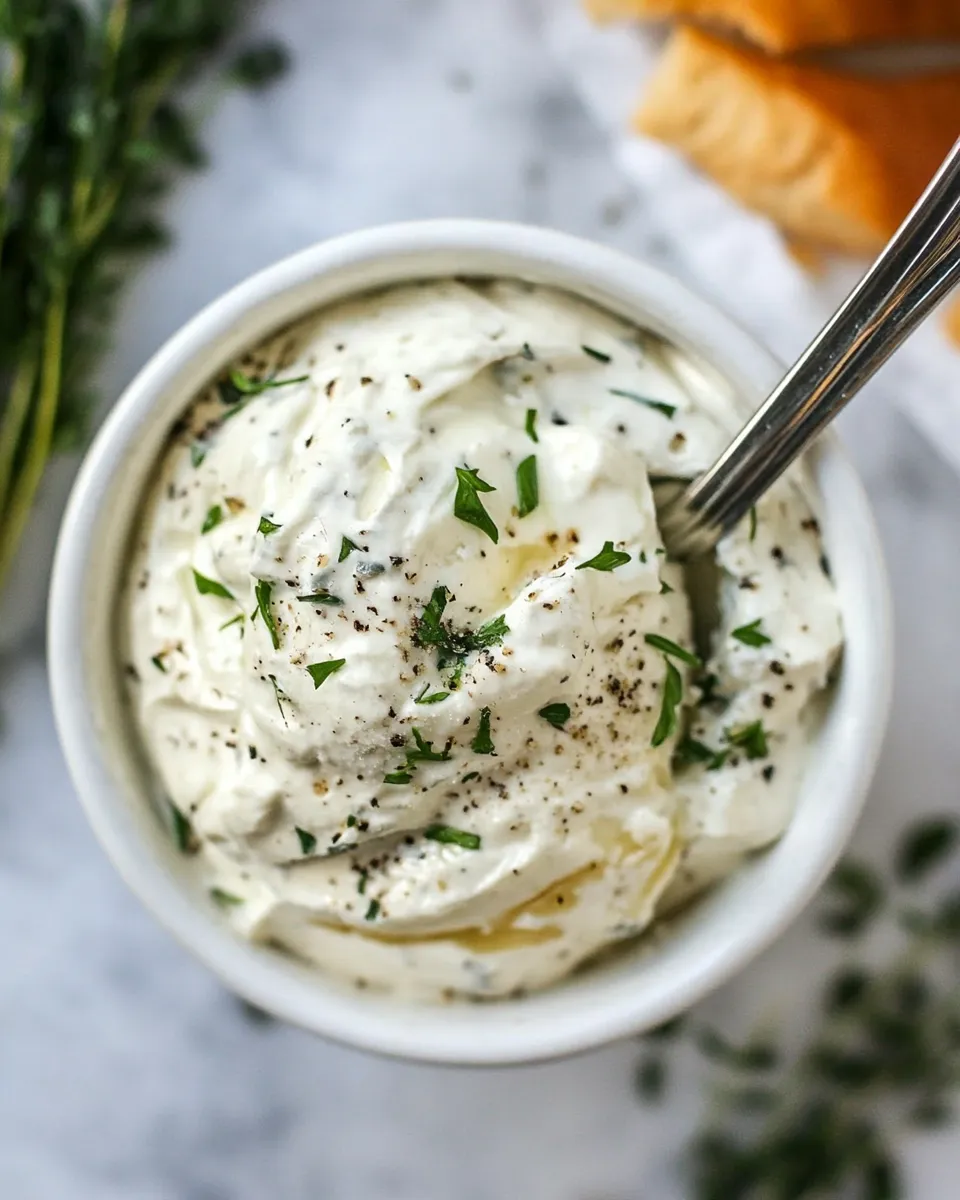 Easy Boursin Cheese Recipe shot