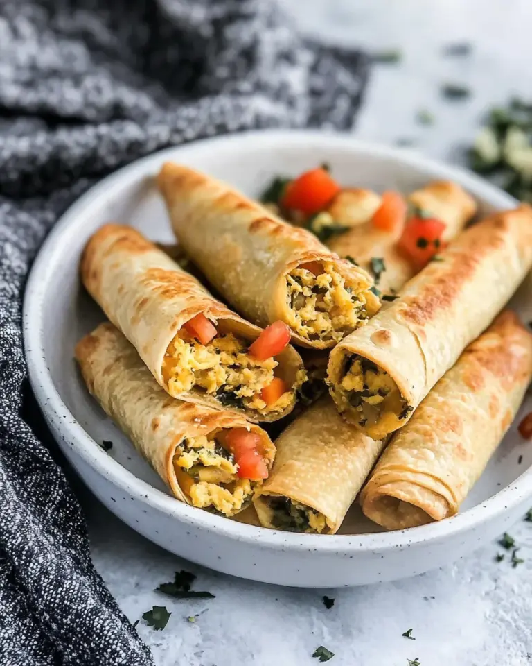 Homemade Breakfast Taquitos recipe photo