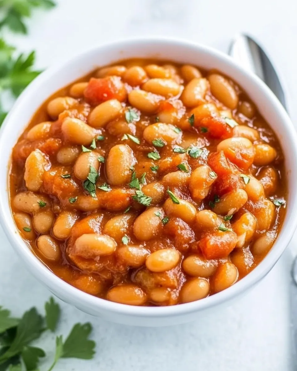 Easy British Baked Beans recipe photo