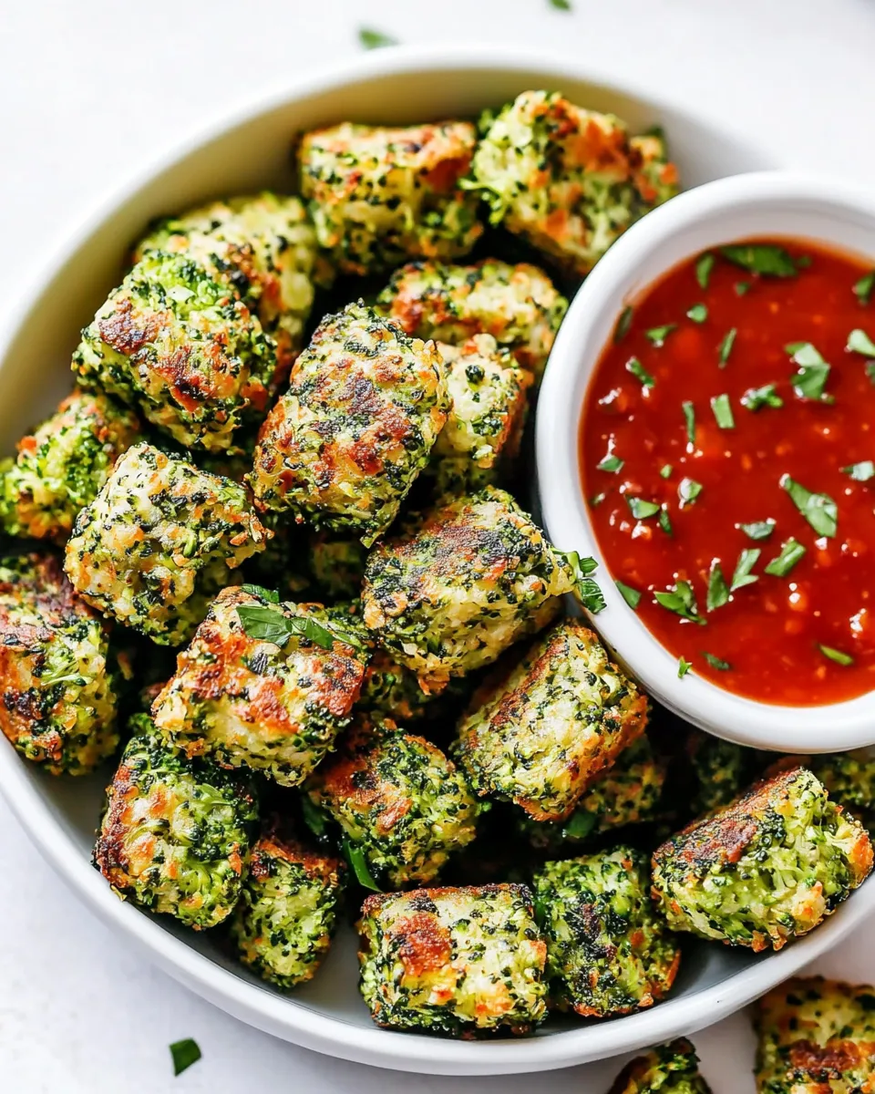 Easy Broccoli Tots dish photo