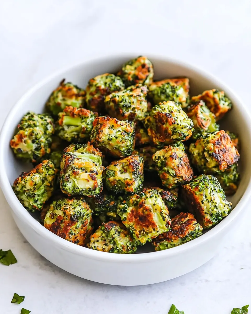 Healthy Broccoli Tots image