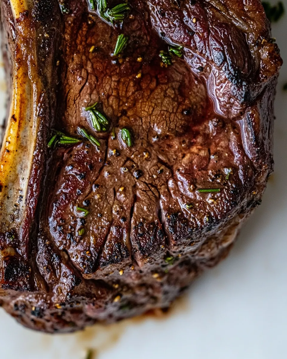 Easy Broiled Ribeye Steak recipe photo