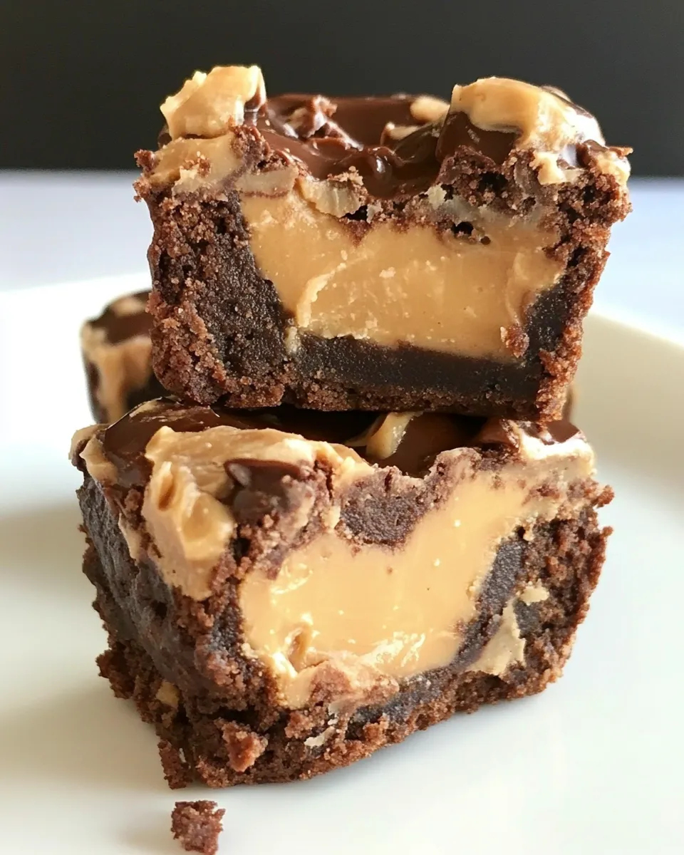 Easy Brownie Peanut Butter Cups recipe photo