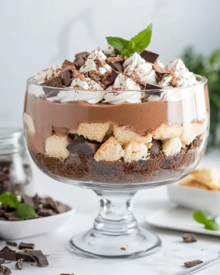 Homemade Brownie Trifle photo