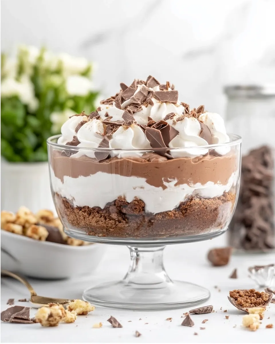 Easy Brownie Trifle recipe photo