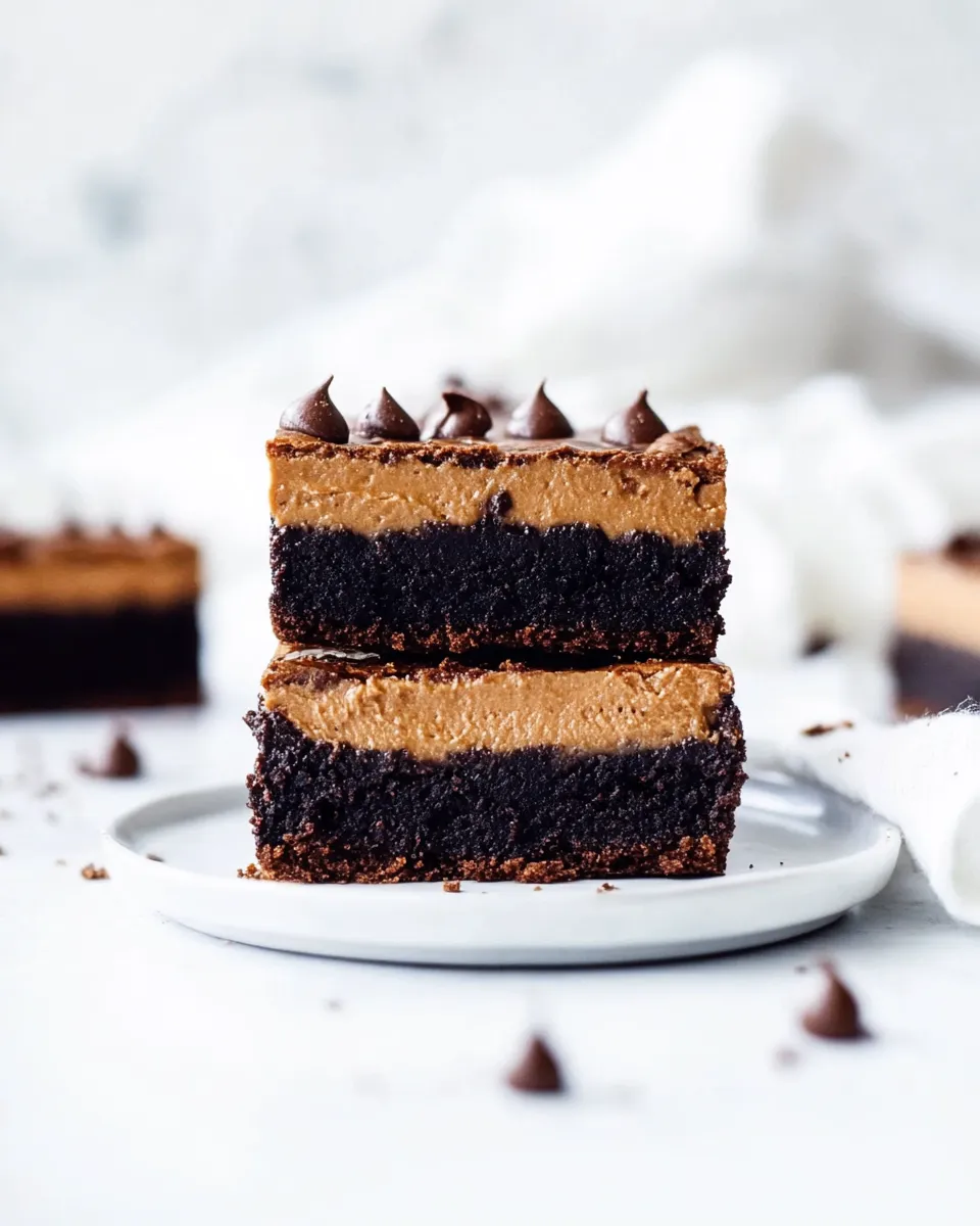 Homemade Buckeye Brownies Recipe photo