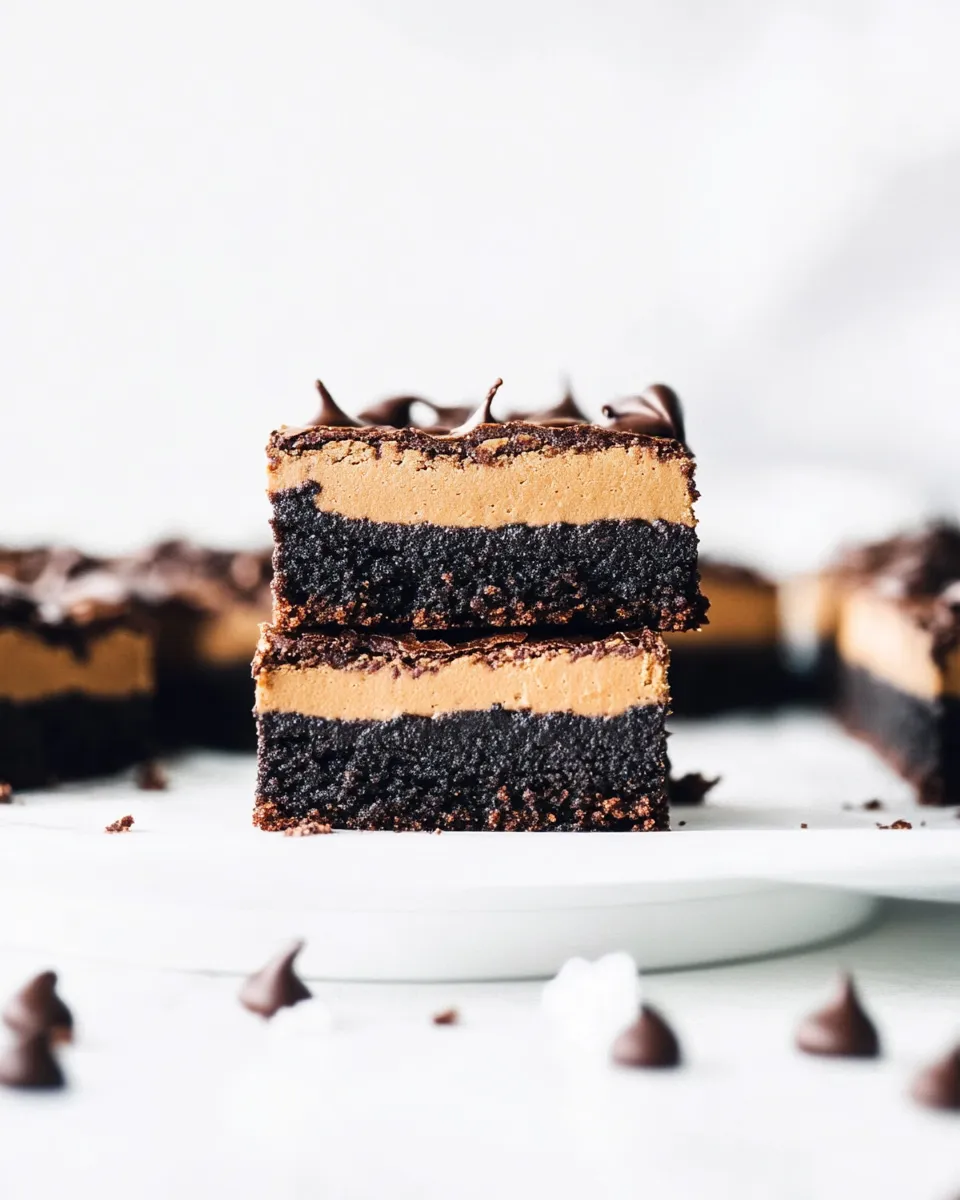 Classic Buckeye Brownies Recipe image