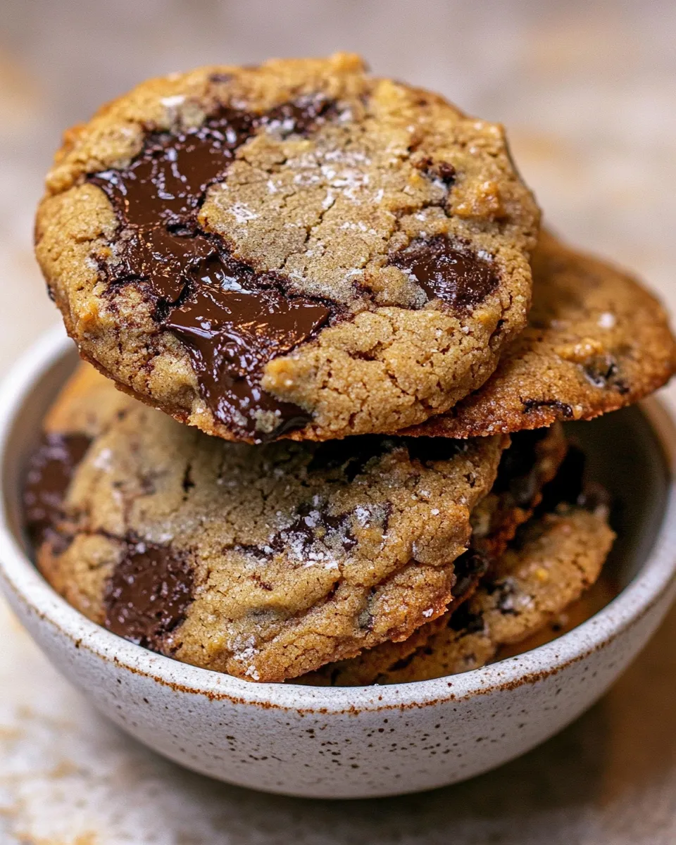 Delicious Buckwheat Chocolate Chip Cookies shot