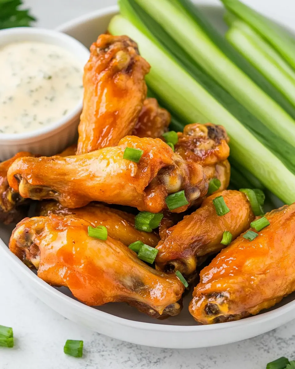 Classic Buffalo Chicken Wings Recipe image