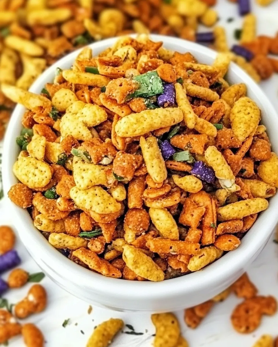 Easy Buffalo Ranch Snack Mix photo