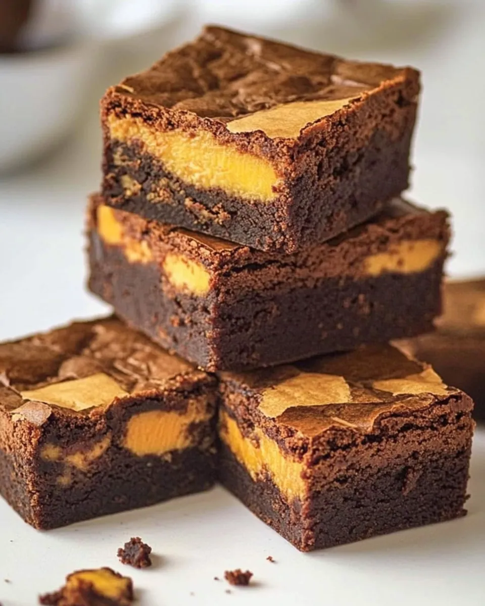Homemade Butterfinger Brownies photo