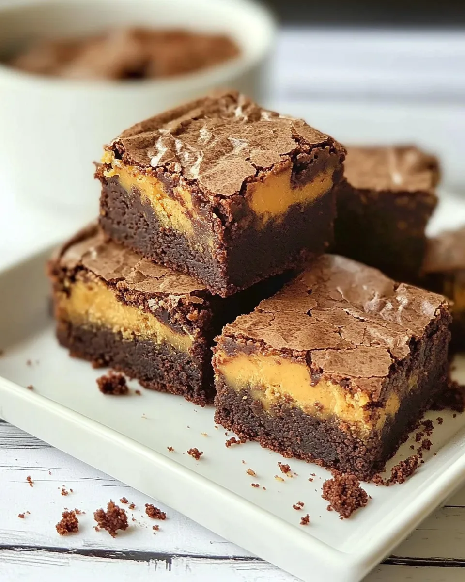Easy Butterfinger Brownies recipe photo