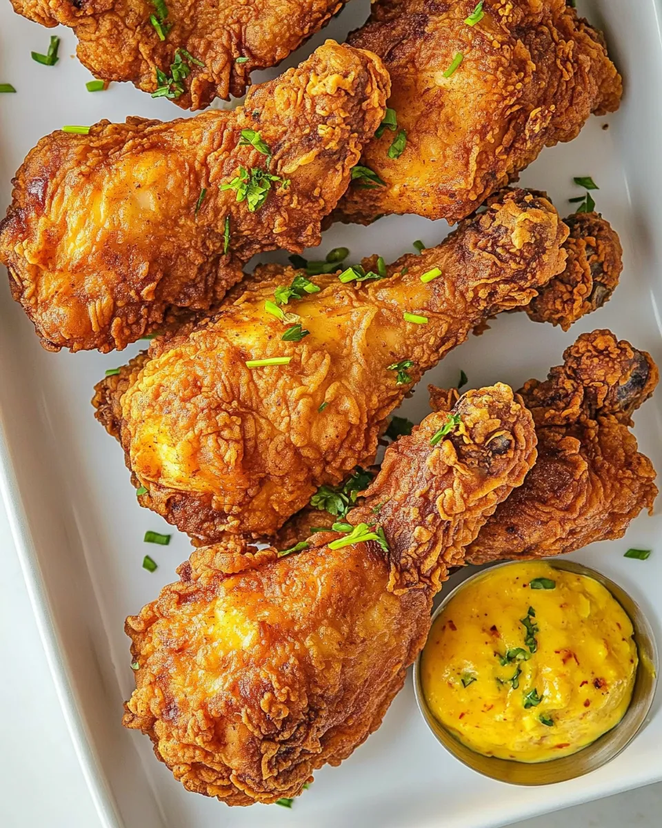 Easy Buttermilk Fried Chicken Recipe shot