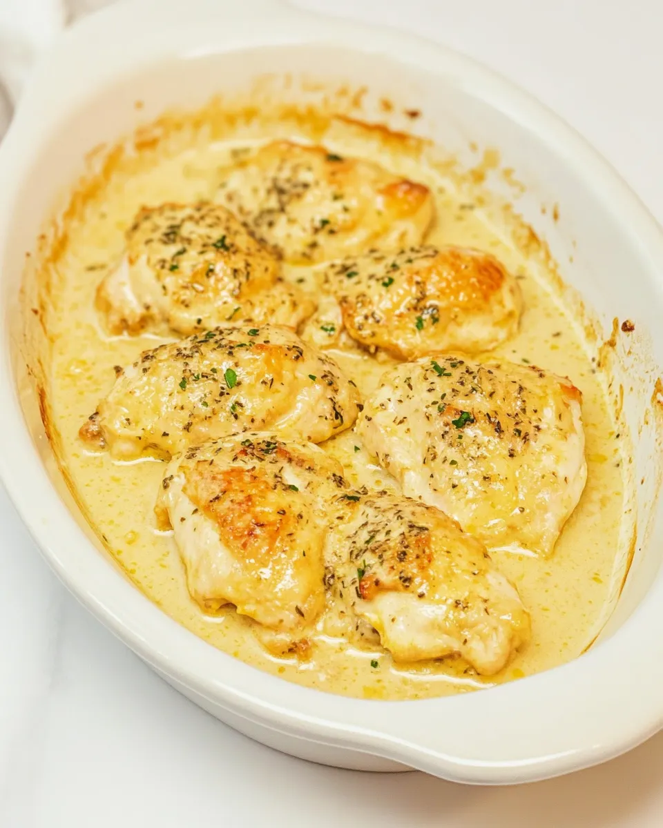 Classic Buttery Baked Chicken image