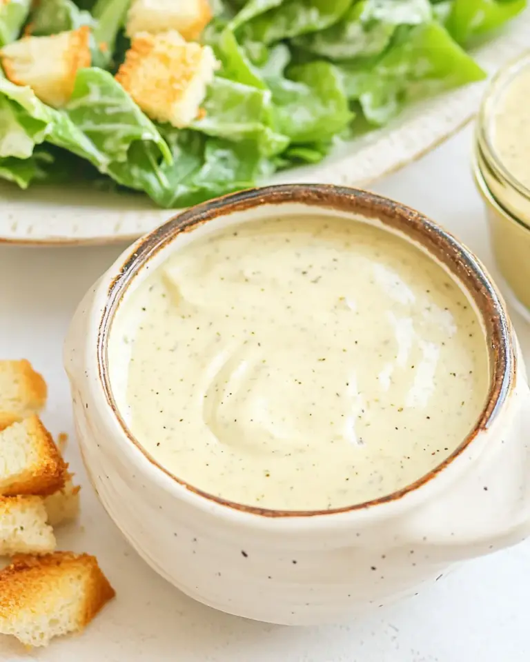Homemade Caesar Salad Dressing photo