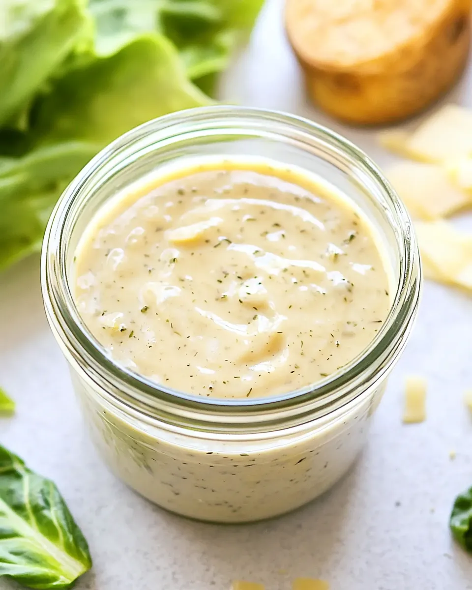 Easy Caesar Salad Dressing recipe photo