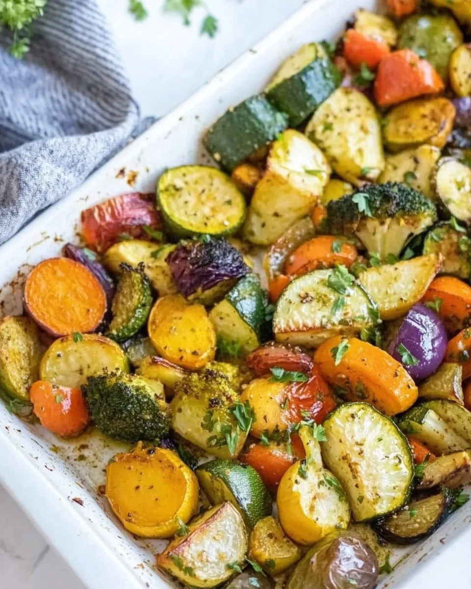 Easy Cajun Roasted Veggies recipe photo