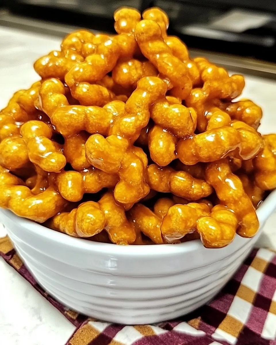 Homemade Caramel Cheetos recipe photo