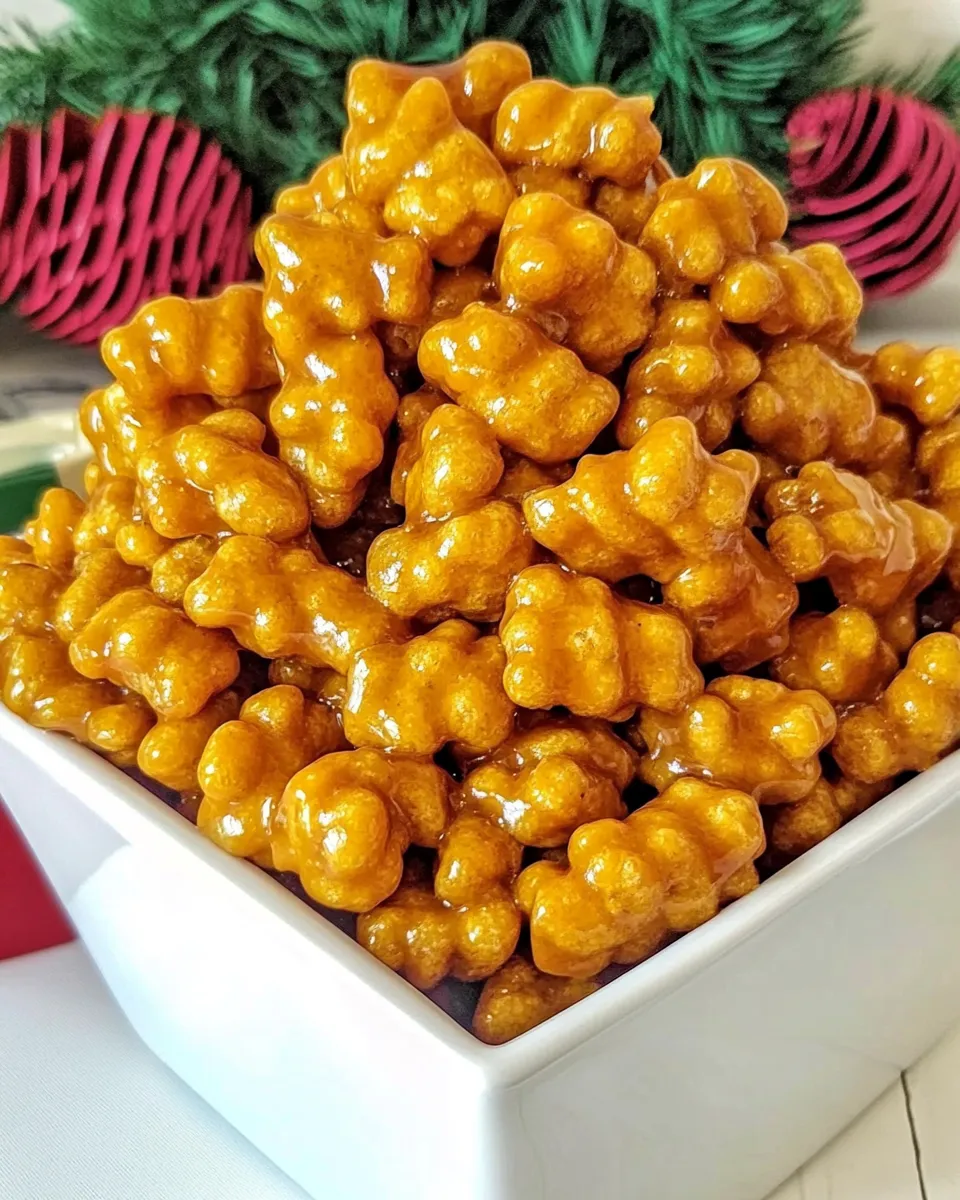 Quick Caramel Cheetos shot