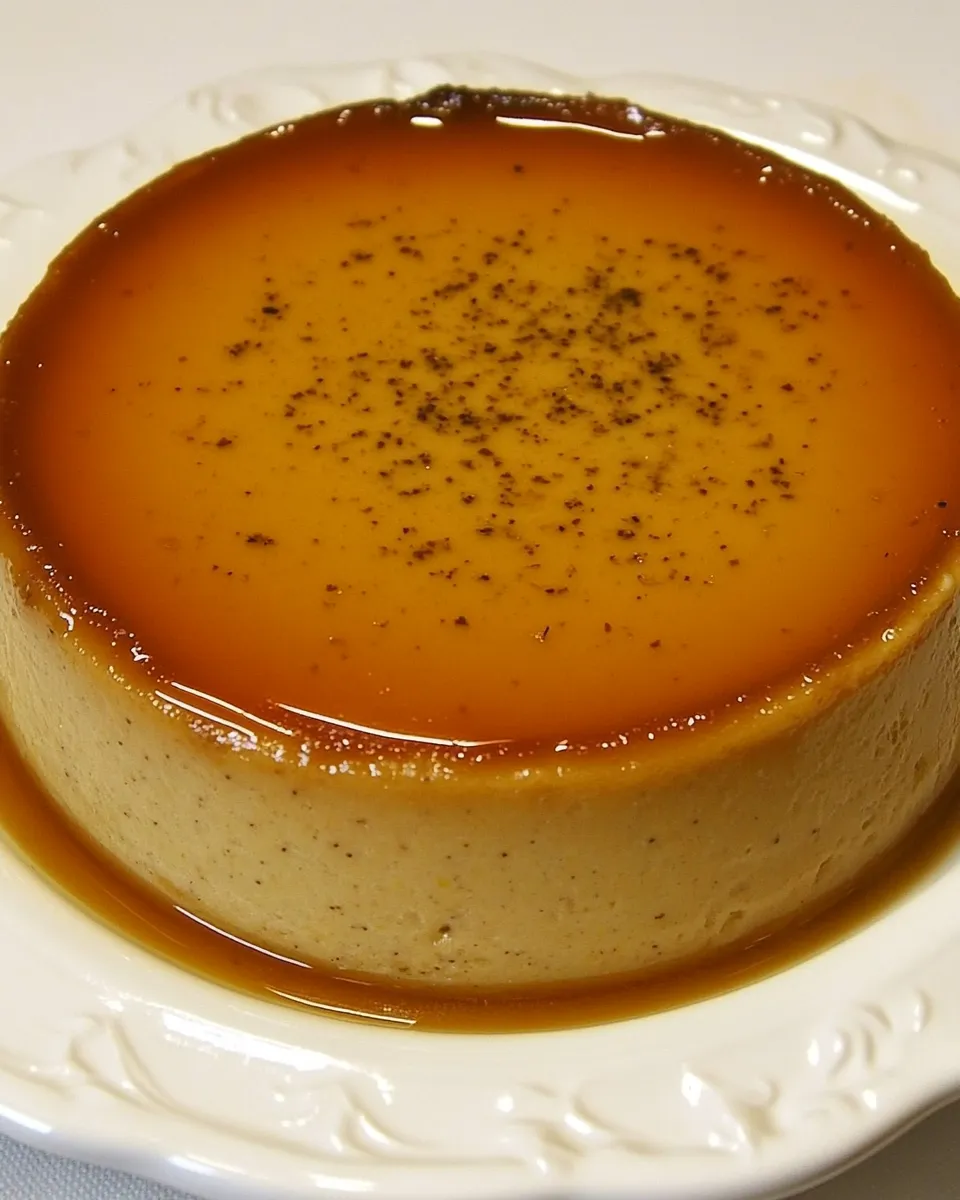 Delicious Caramel Custard shot
