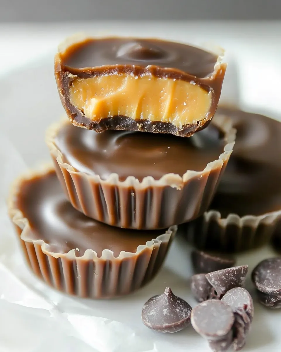 Easy Caramel Peanut Butter Cups photo