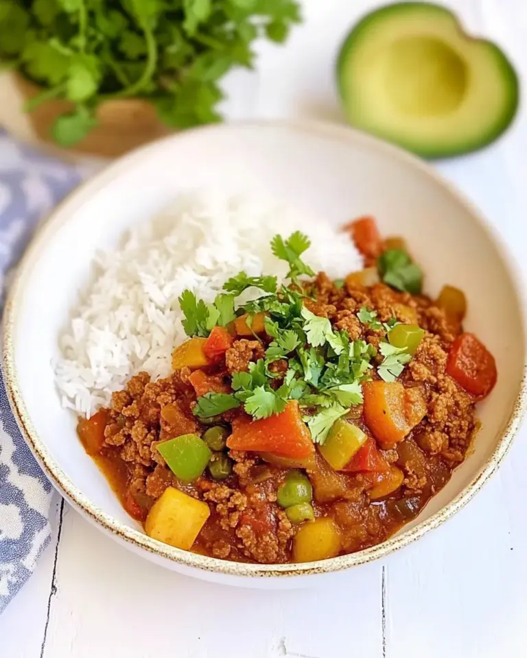 Homemade Carne Molida (Ground Beef with Vegetables) recipe photo