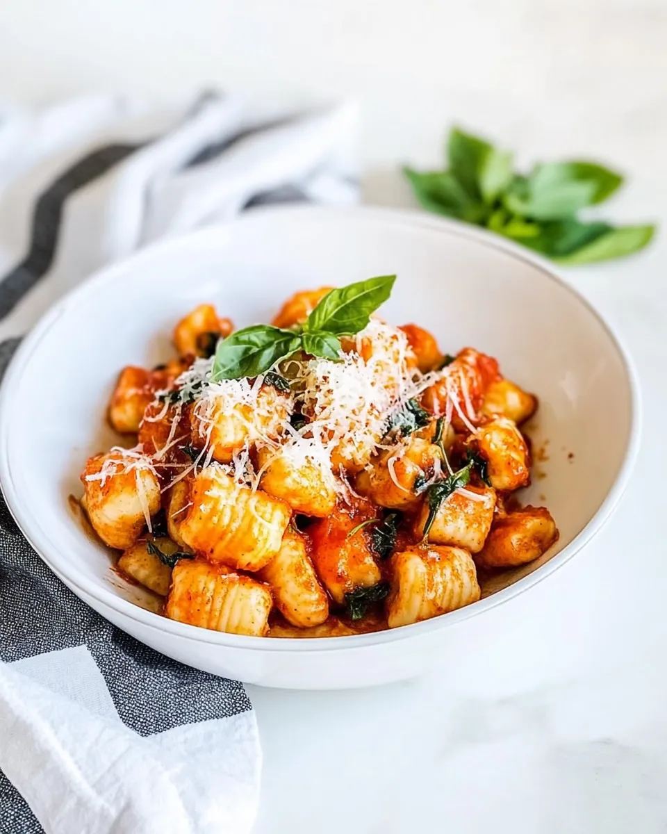 Delicious Cauliflower Gnocchi shot