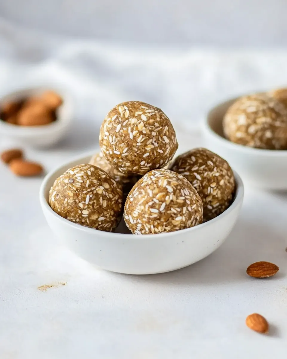 Healthy Chai Spiced Energy Bites shot
