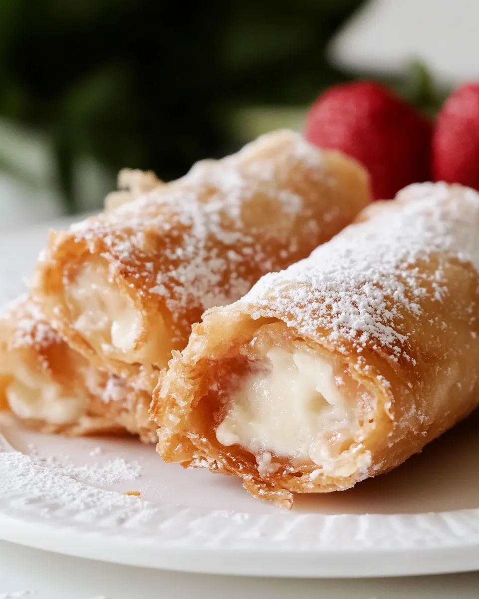 Homemade Cheesecake Egg Rolls photo