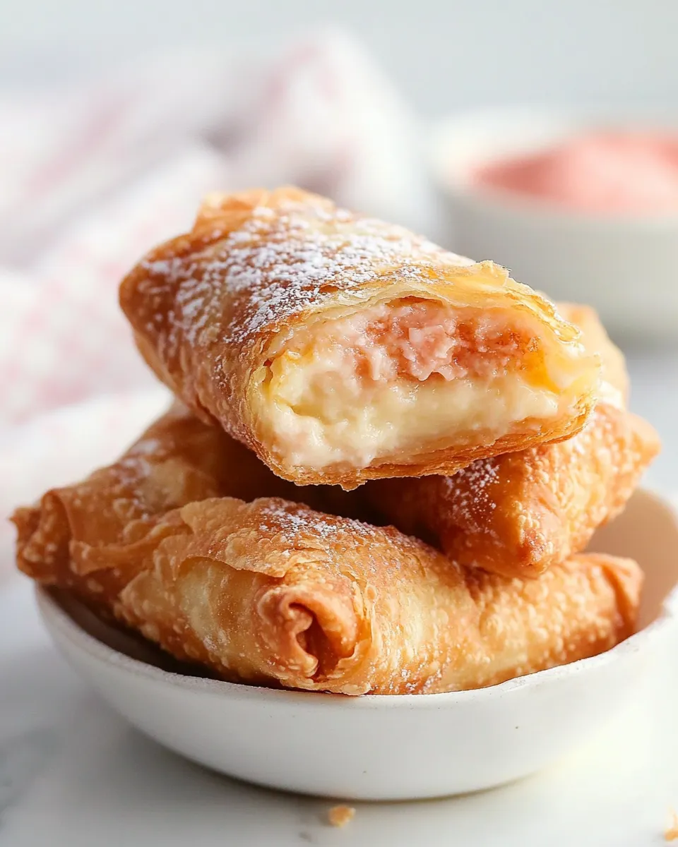 Classic Cheesecake Egg Rolls image