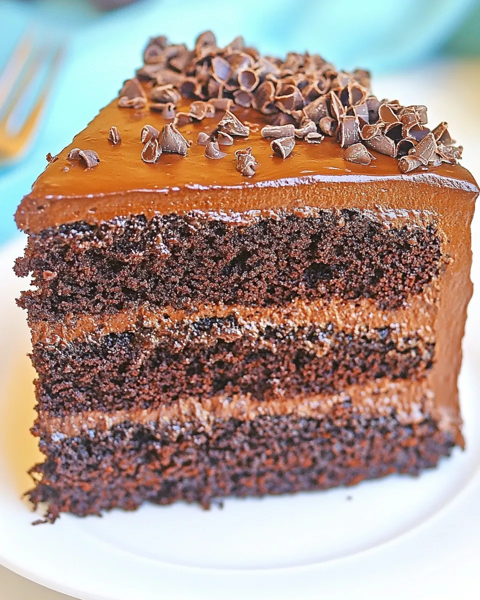 Delicious Cheesecake Factory Chocolate Blackout Cake Recipe image