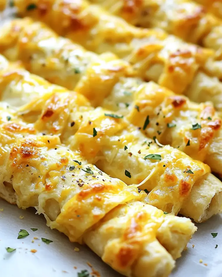 Homemade Cheesy Cheddar Garlic Breadsticks photo