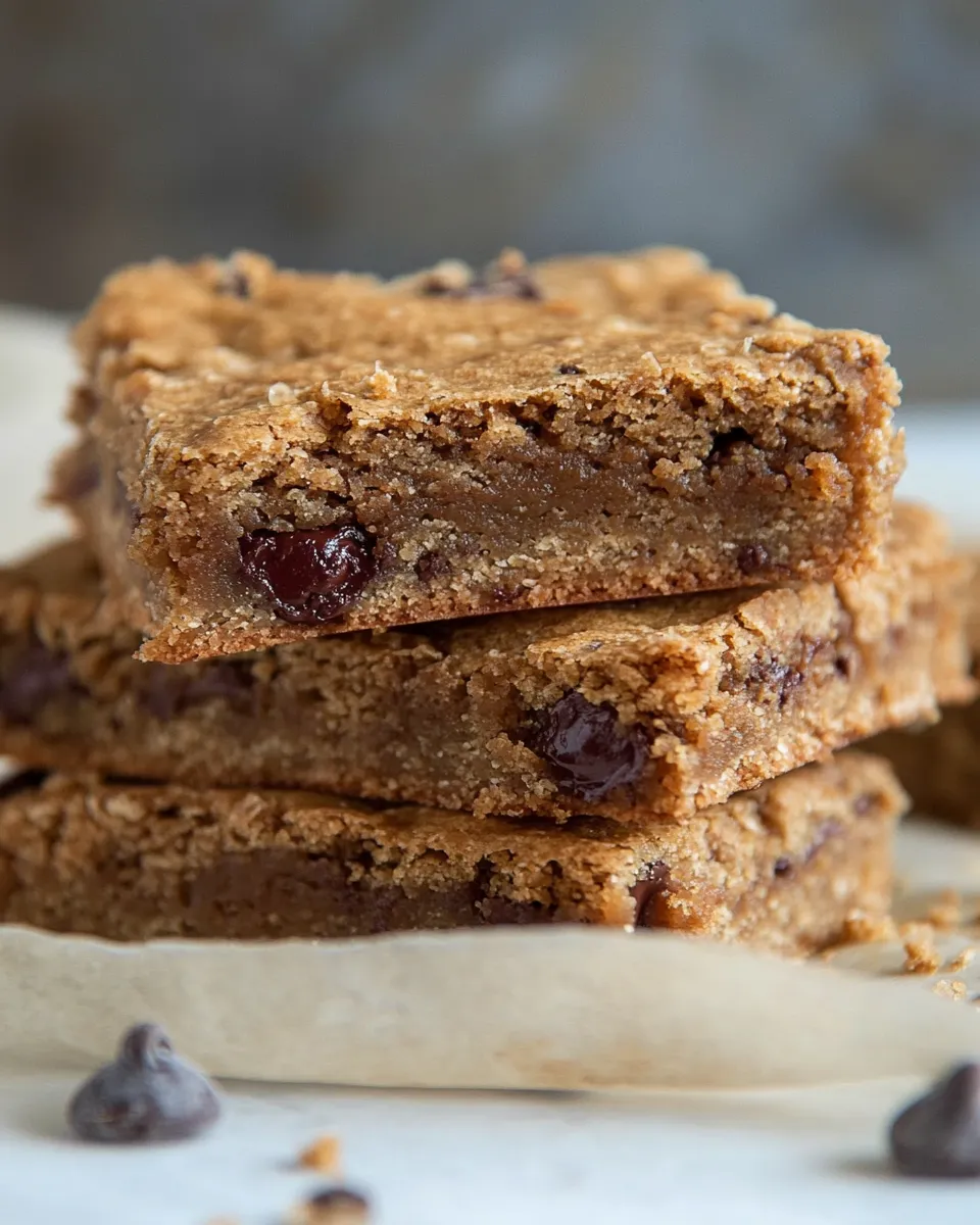 Classic Chewy Chocolate Chip Cookie Bars image