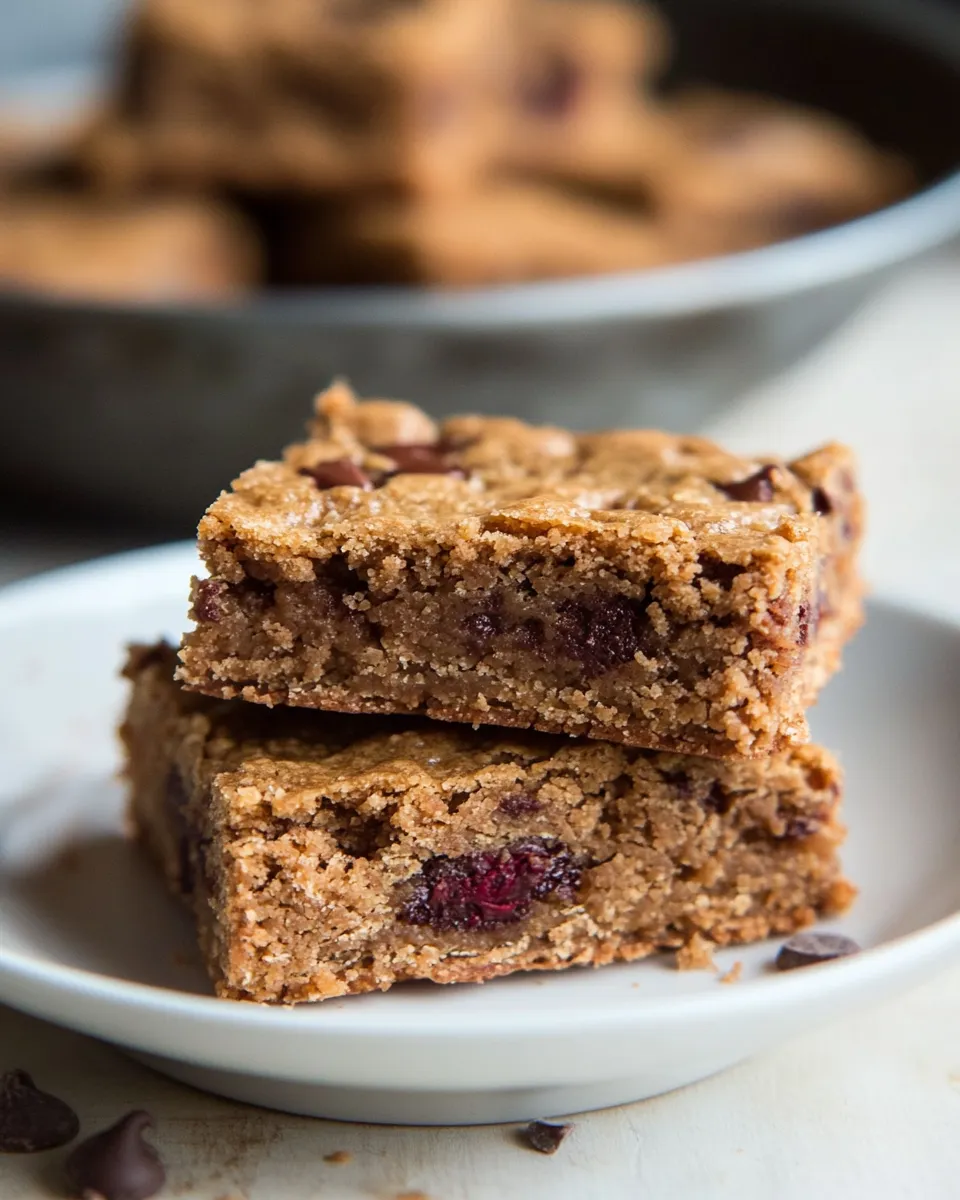 Easy Chewy Chocolate Chip Cookie Bars recipe photo