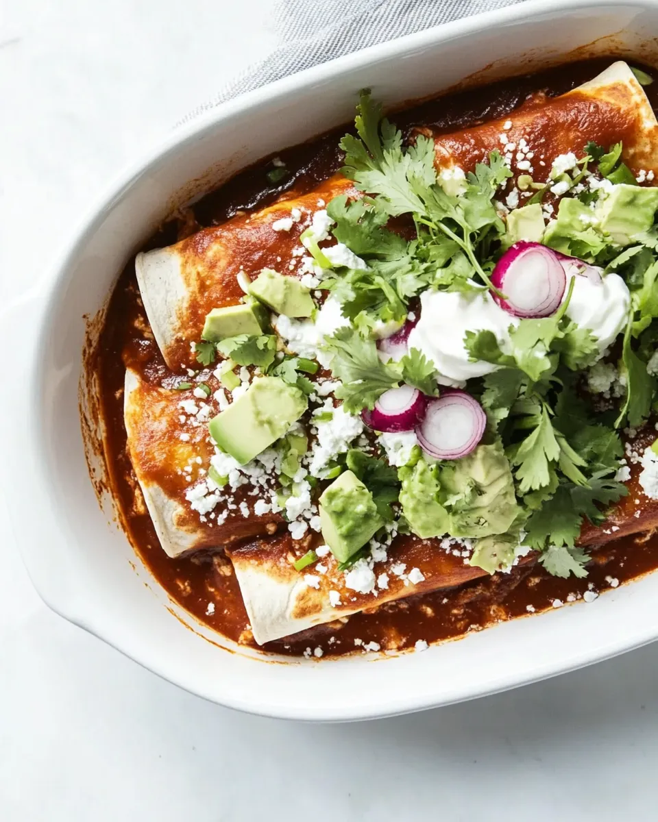 Homemade Chicken Enchiladas Recipe photo