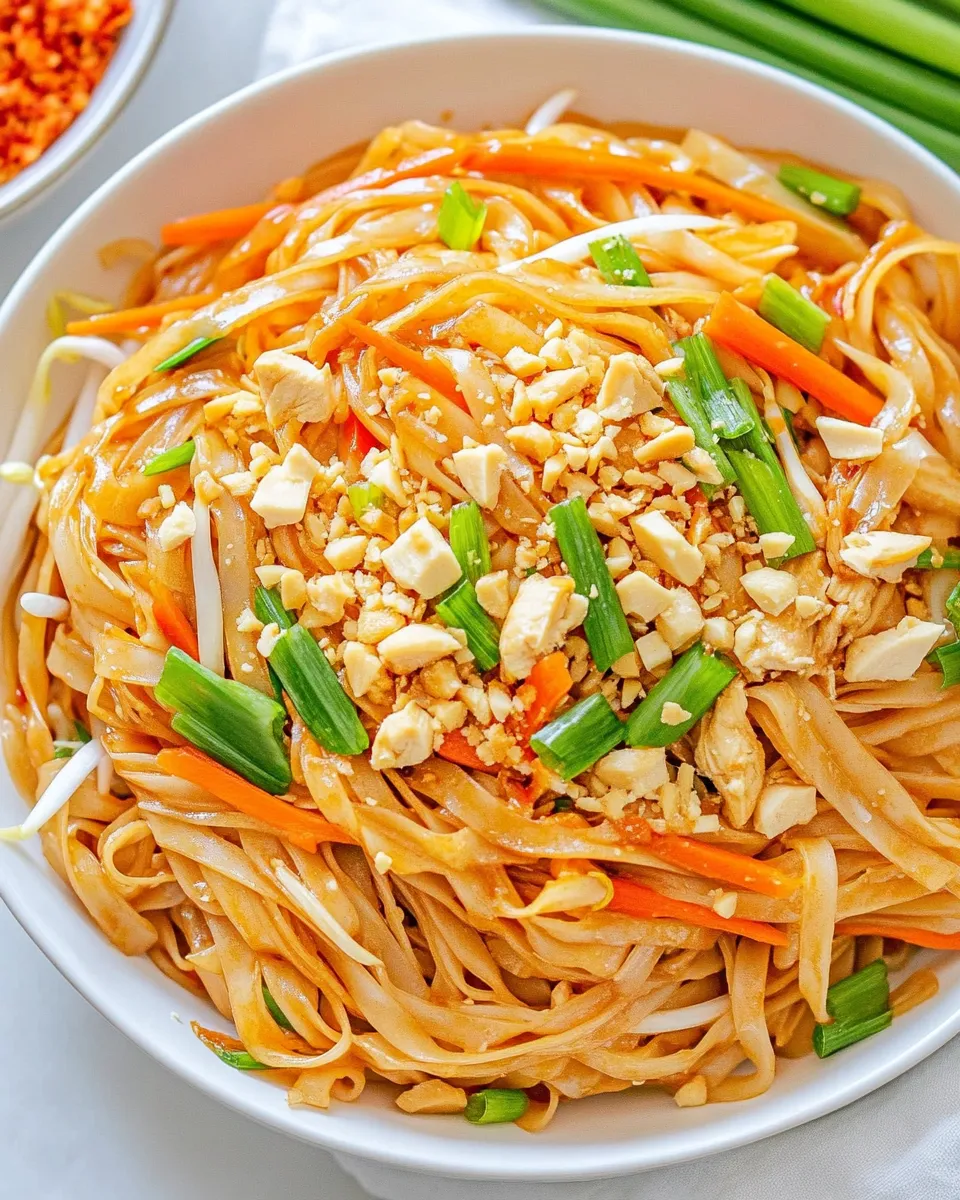 Classic Chicken Pad Thai image